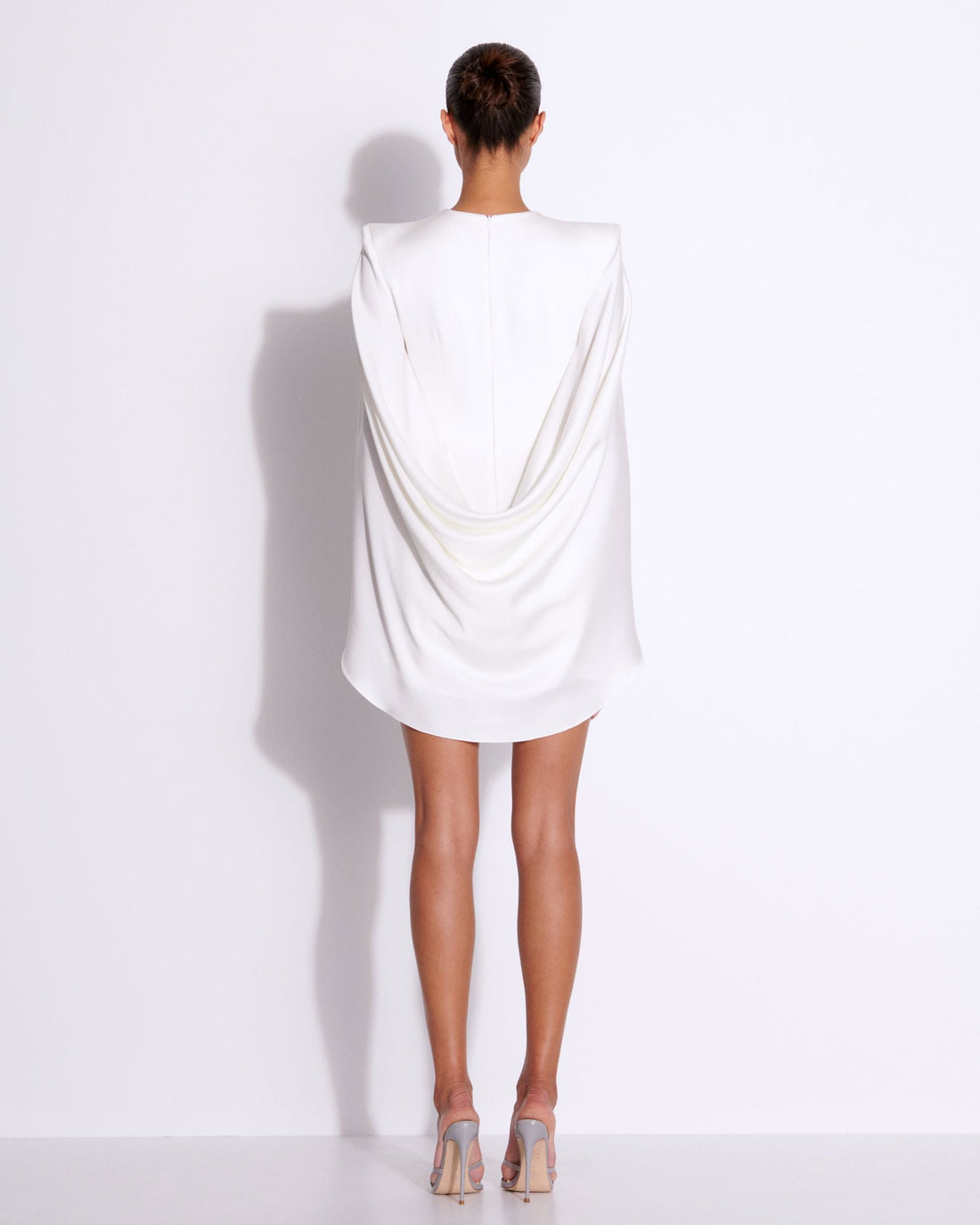 Cape Mini in Satin Crepe