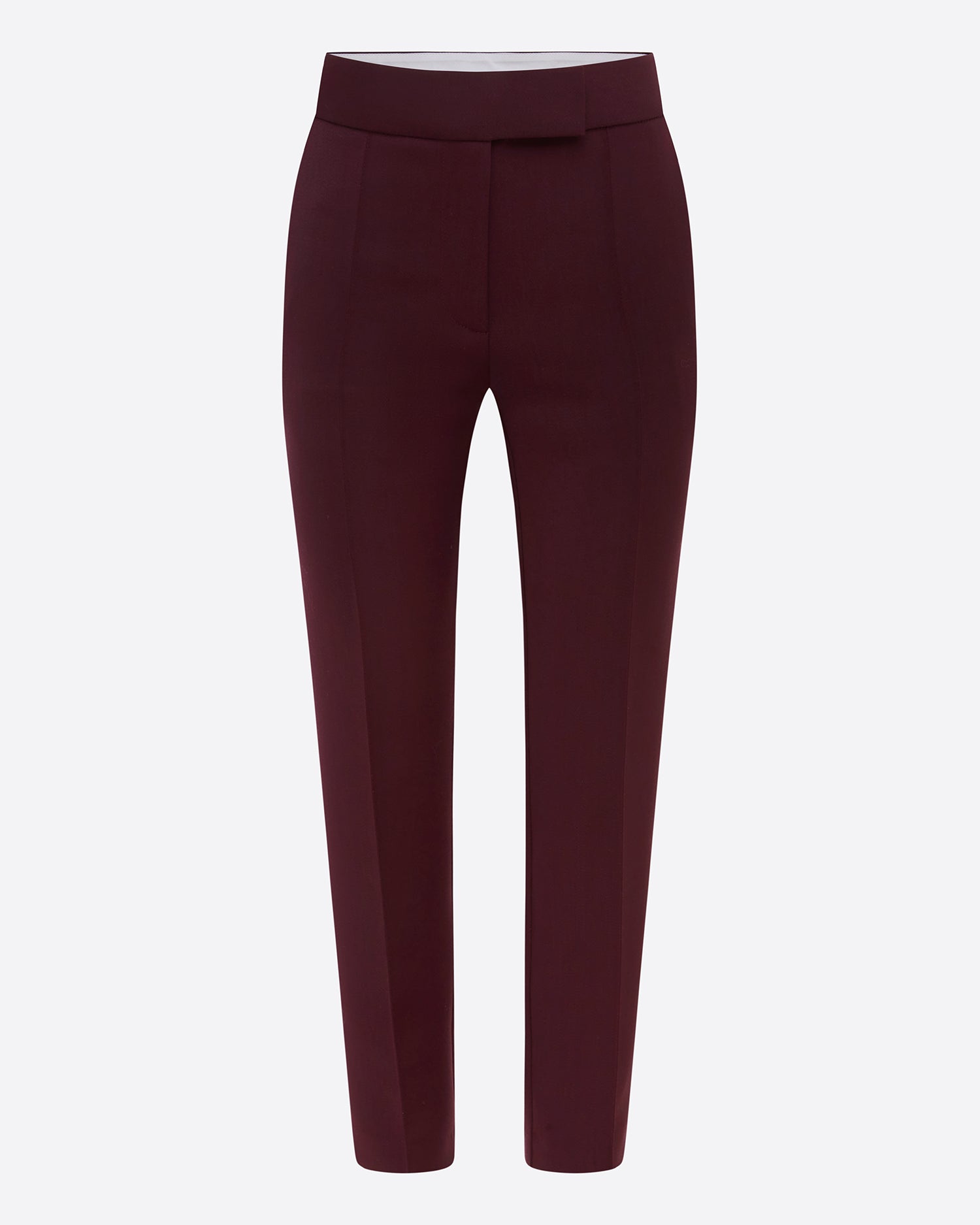 Crop Trouser in Wool Suiting