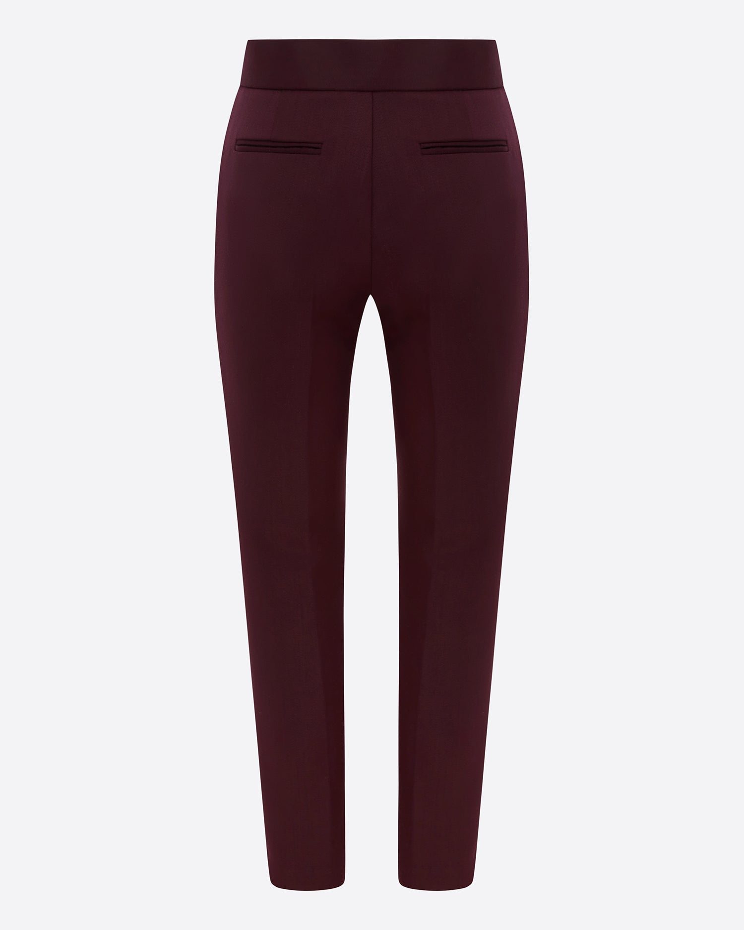 Crop Trouser in Wool Suiting