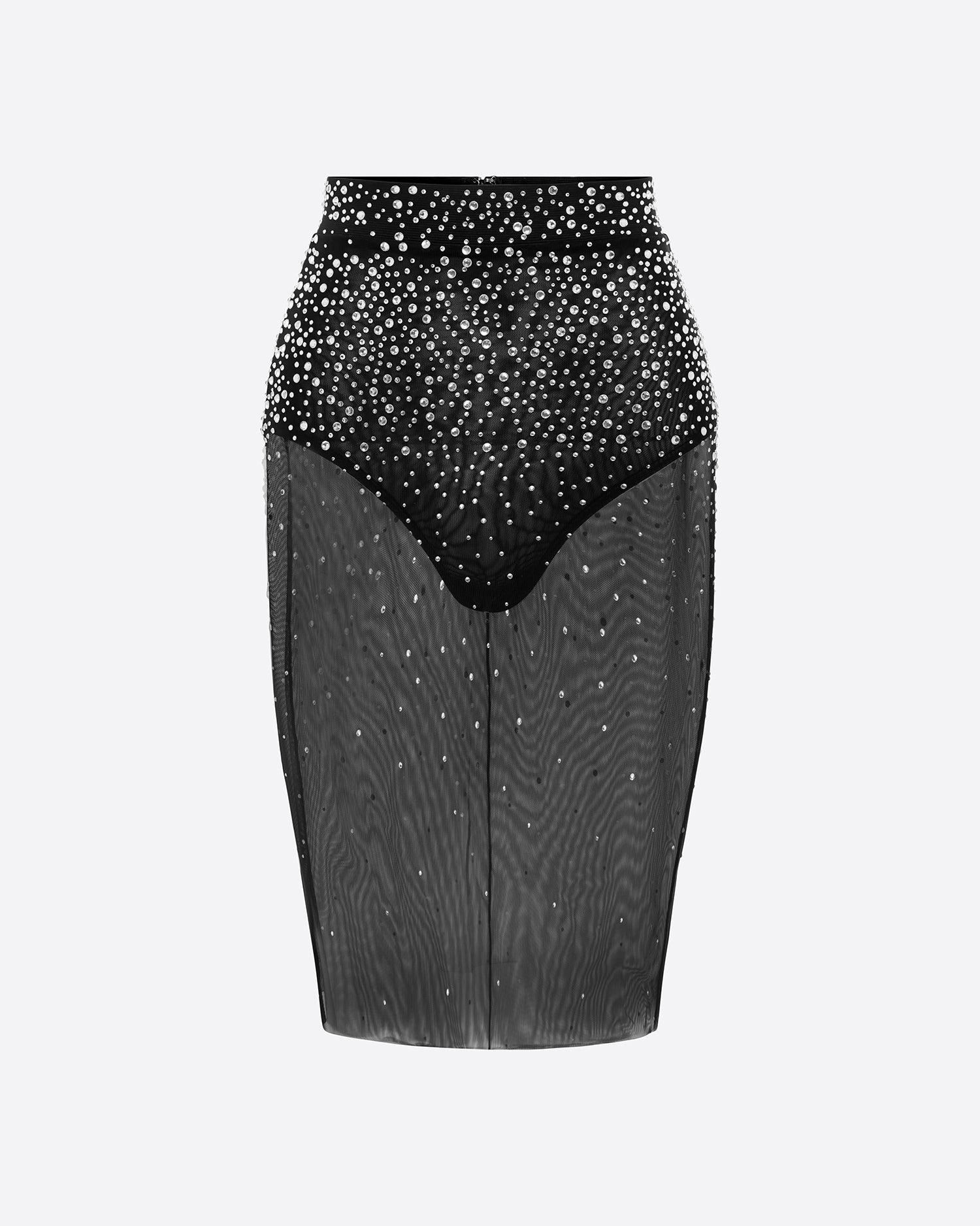 Skirt in Crystal Mesh