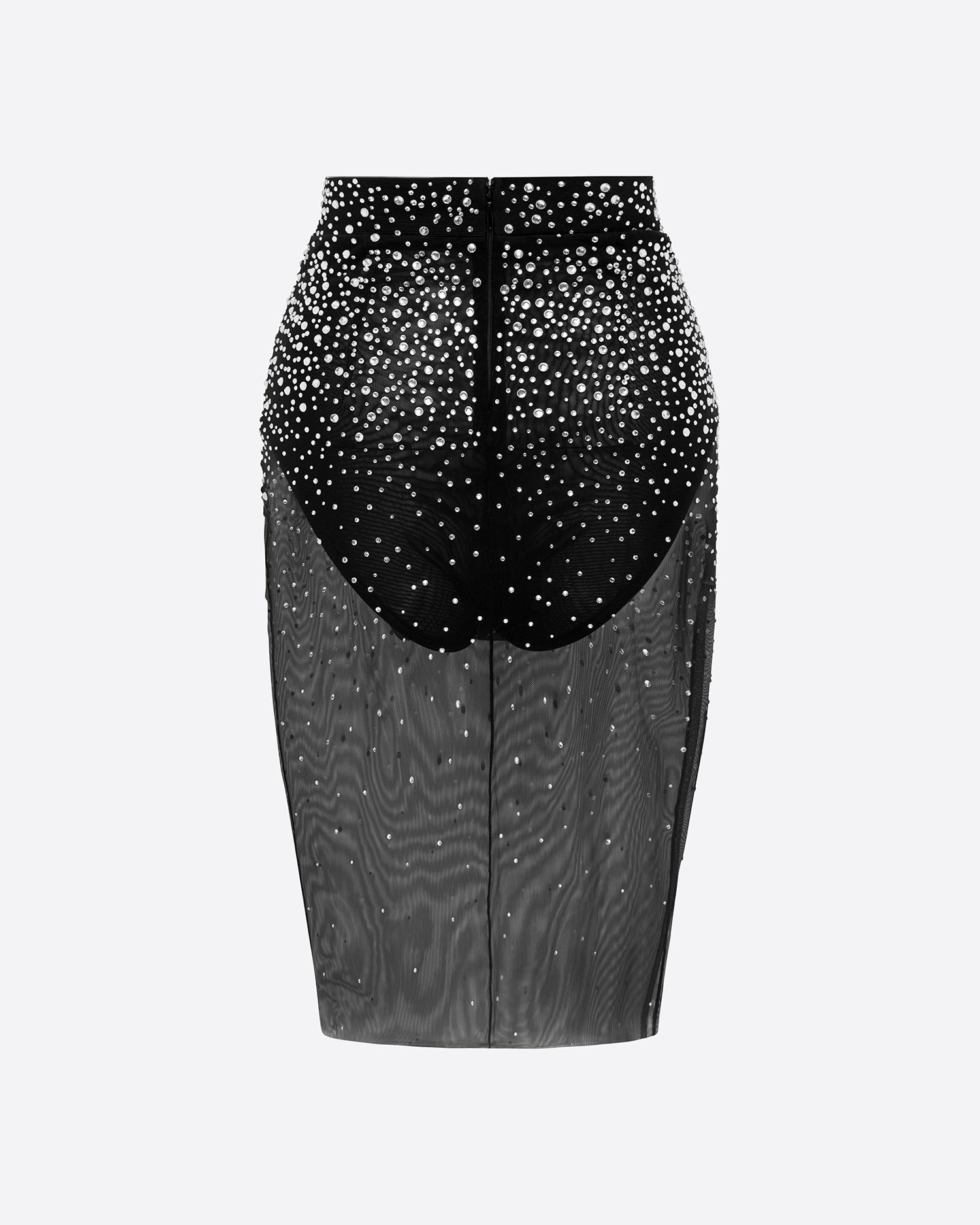 Skirt in Crystal Mesh