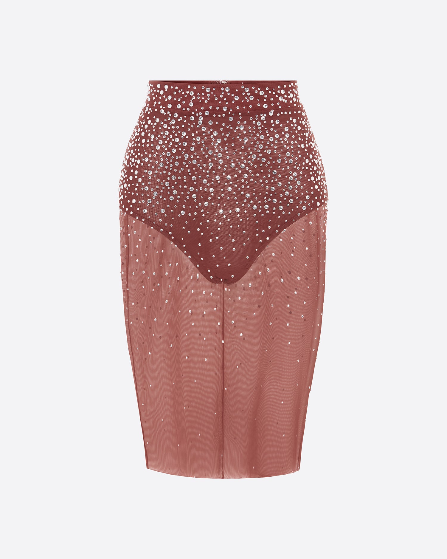 Skirt in Crystal Mesh