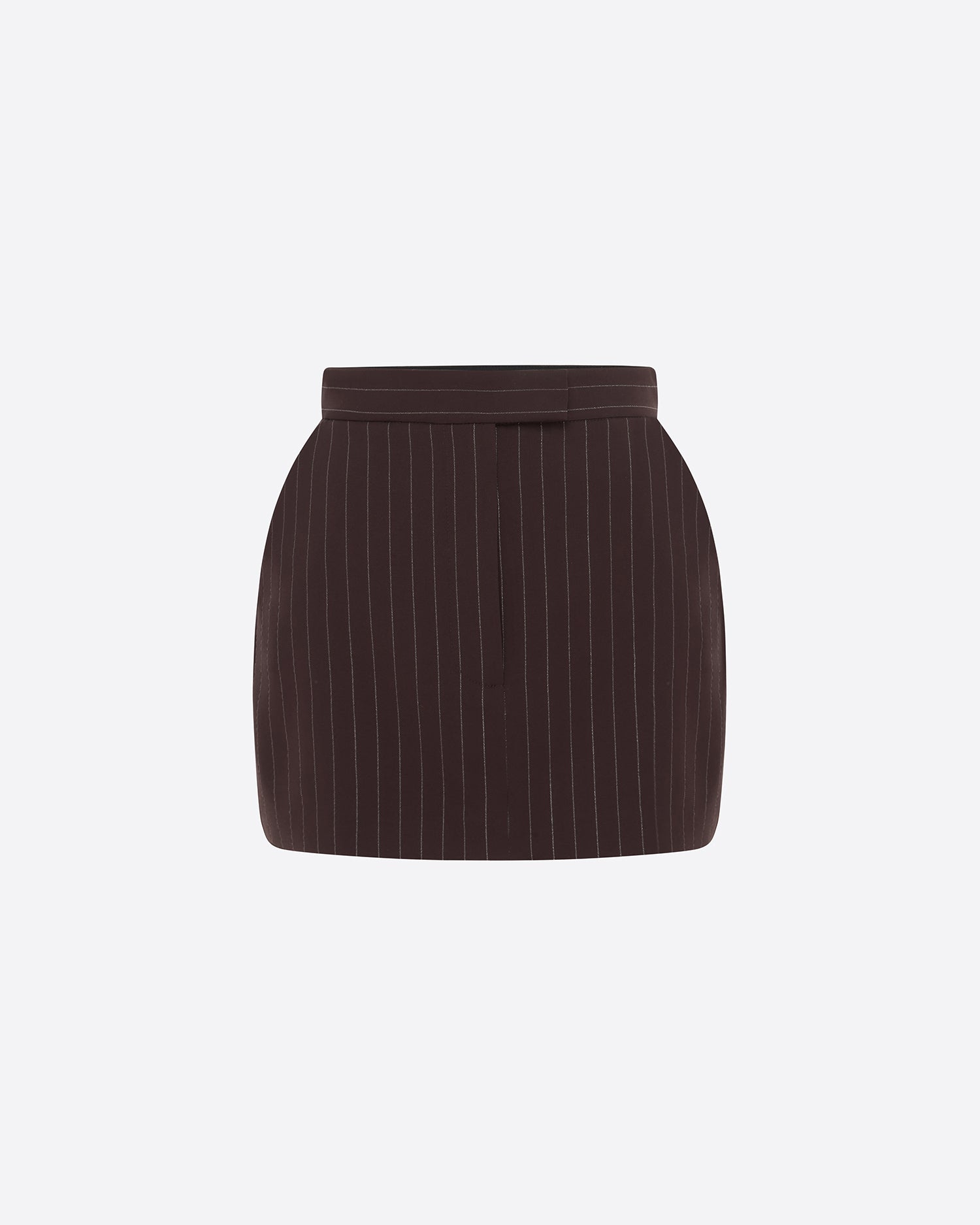 Mini Skirt in Lurex Pinstripe