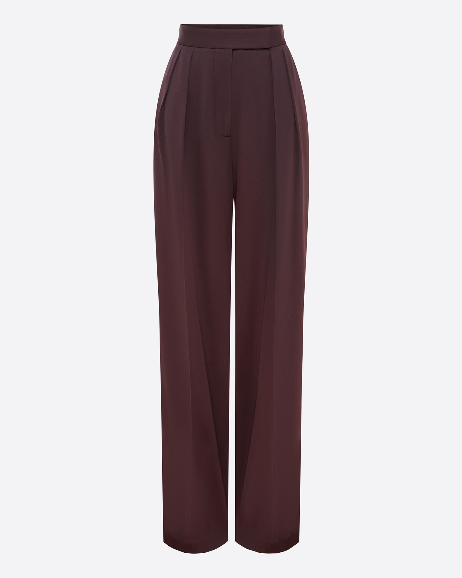 Tailored Trouser in Satin Crepe