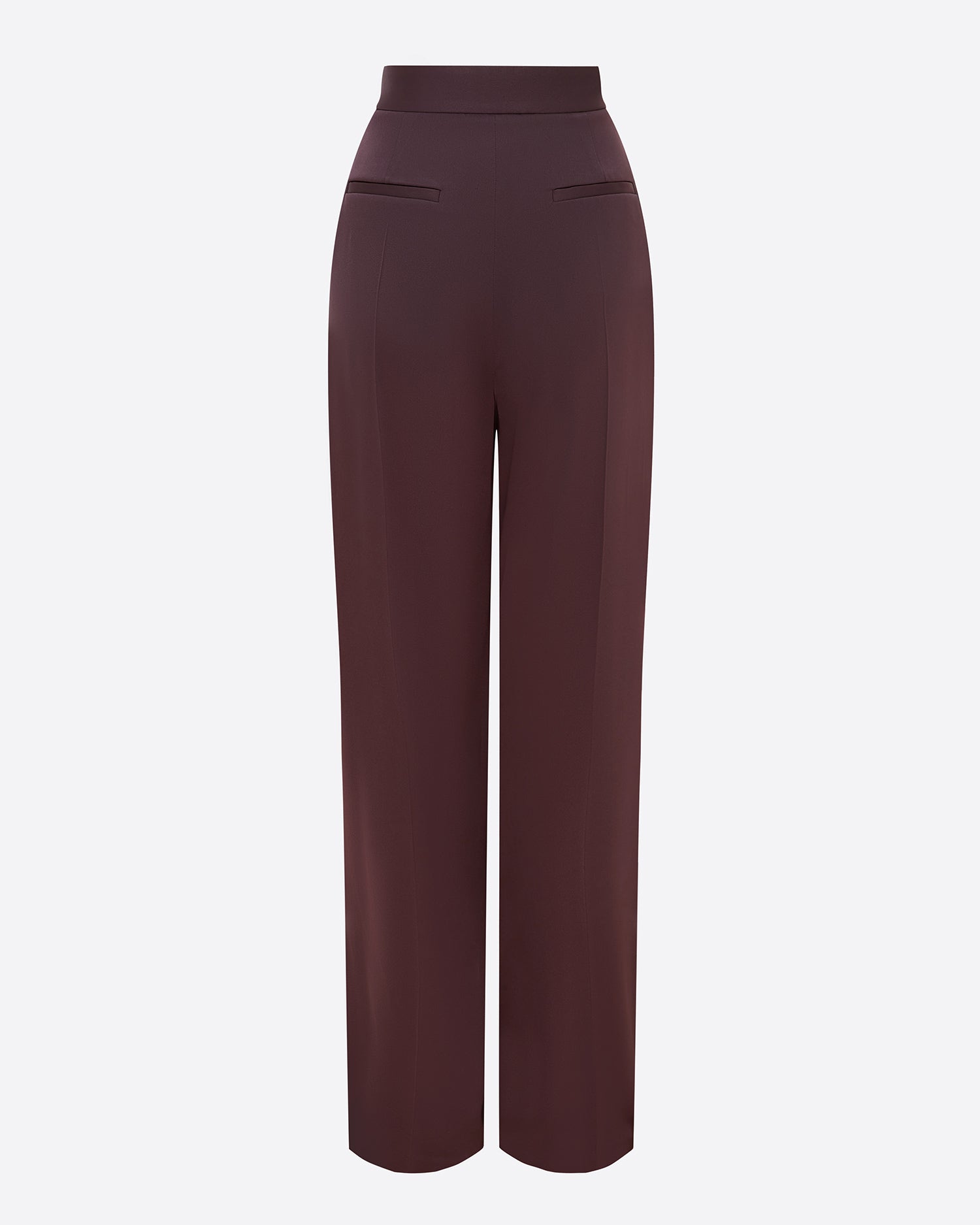 Tailored Trouser in Satin Crepe