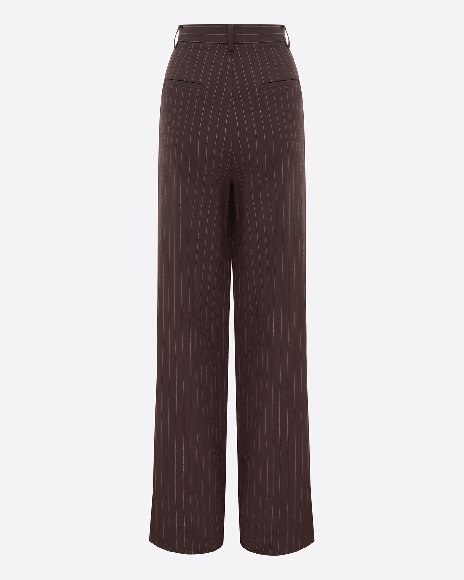 Tailored Trouser in Lurex Pinstripe