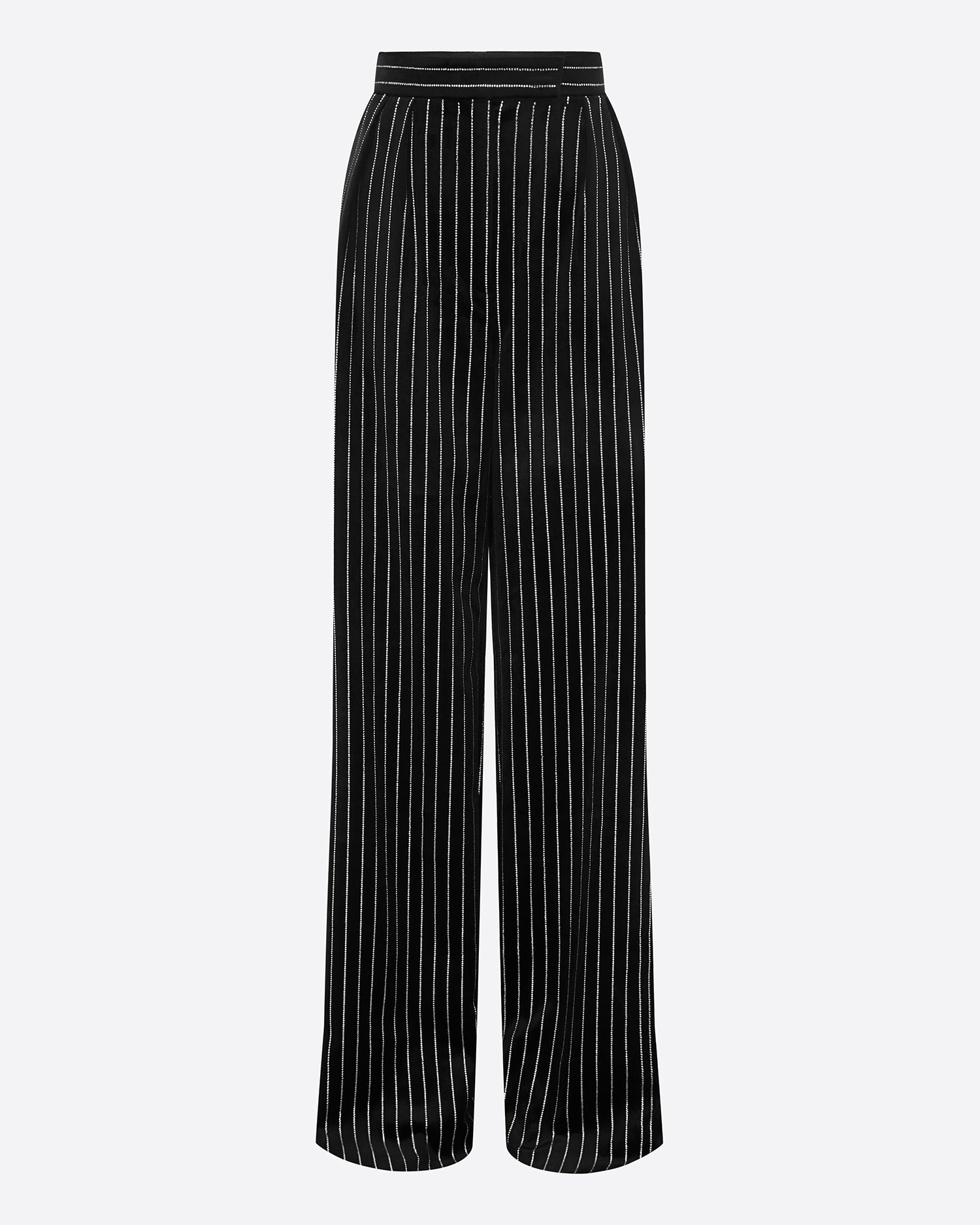 Tailored Trouser in Crystal Velvet