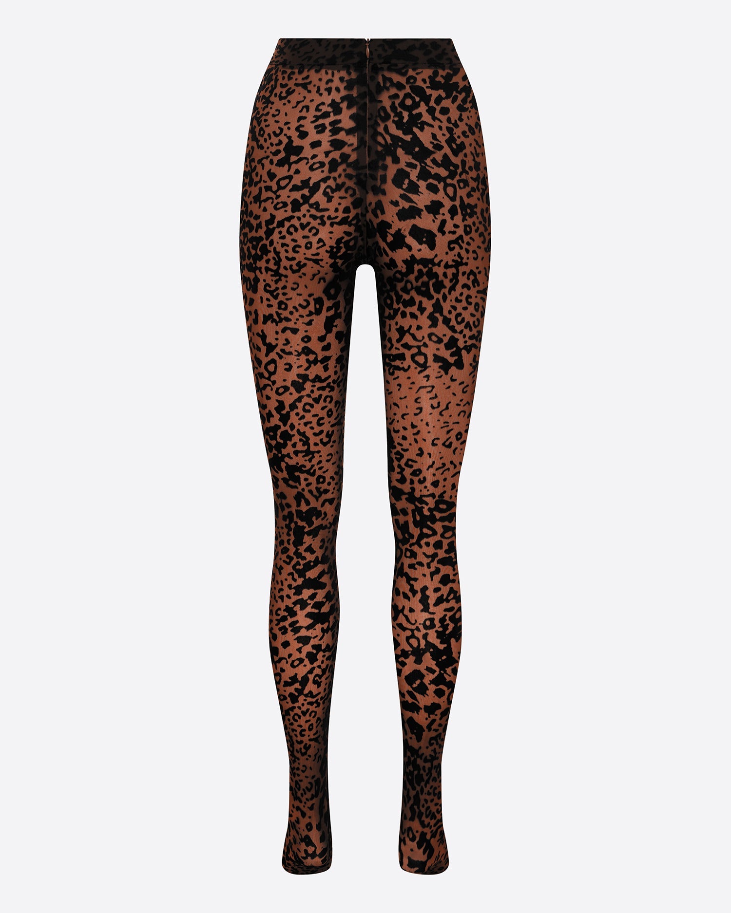 Stocking in Leopard Burnout