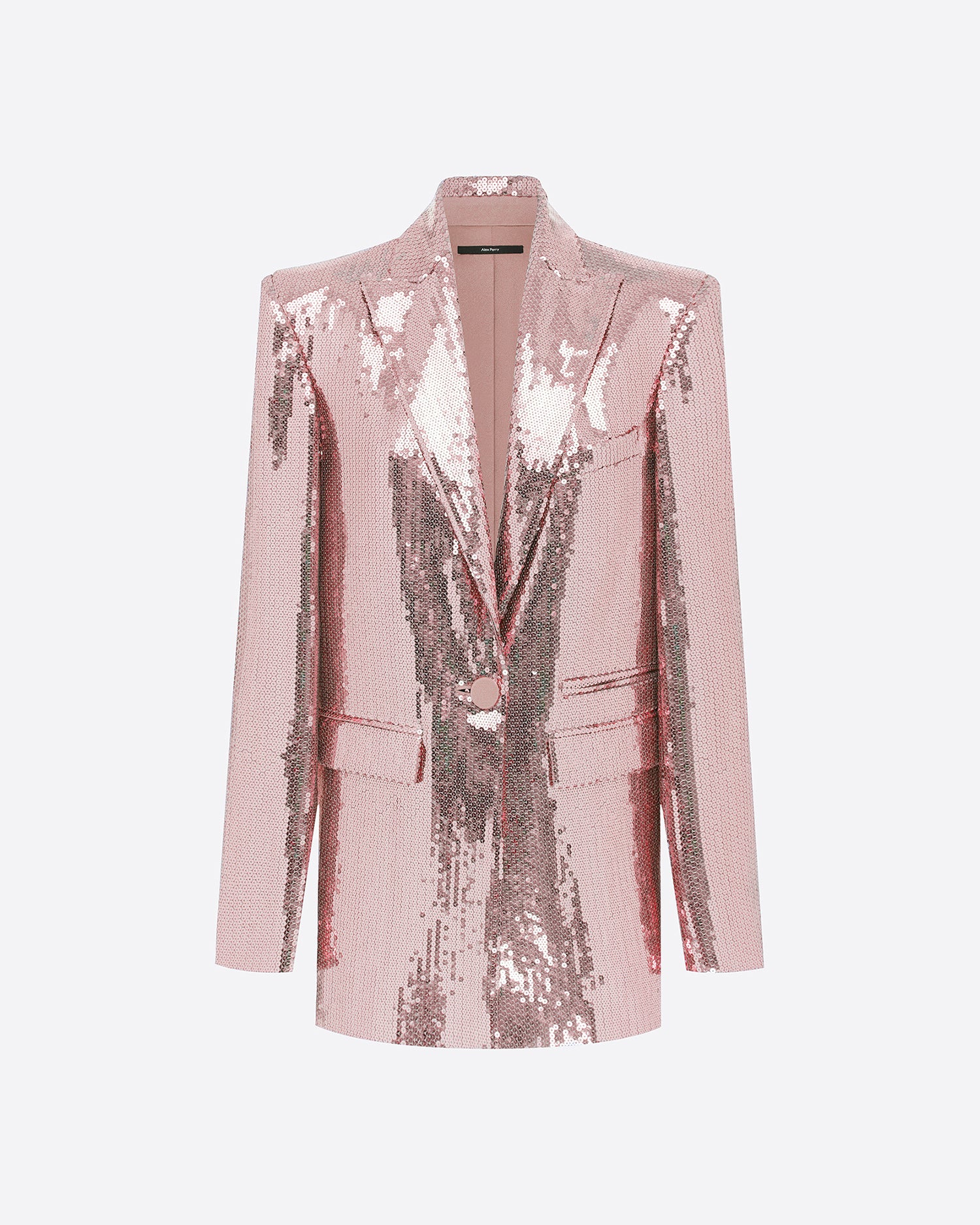 Single Breasted Oversized Blazer in Sequin