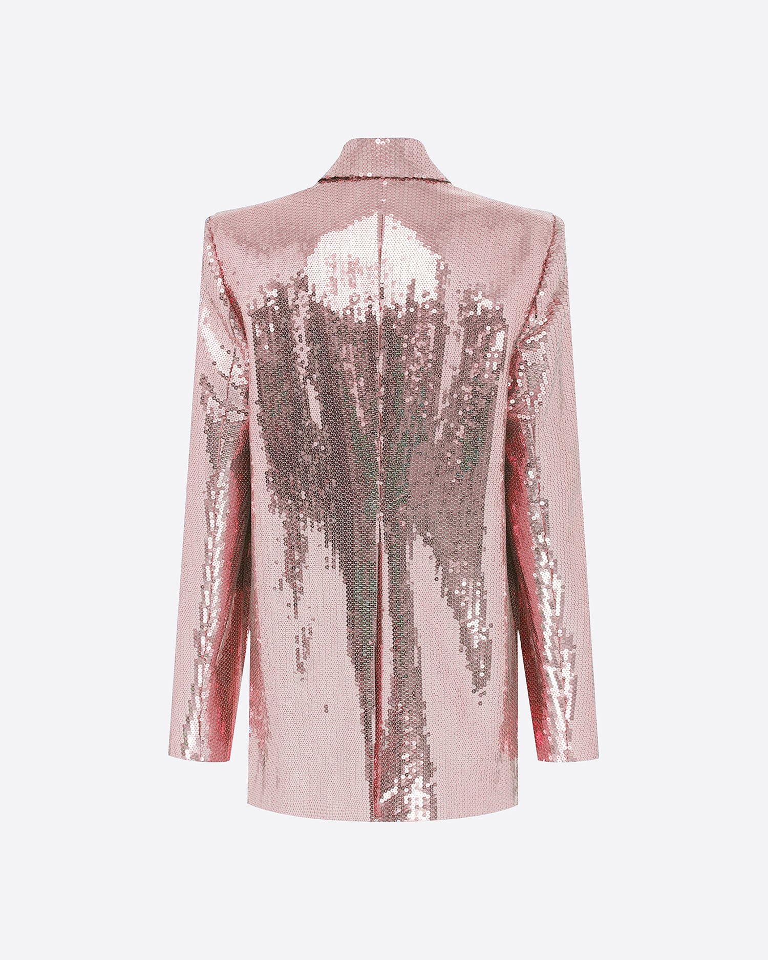 Single Breasted Oversized Blazer in Sequin