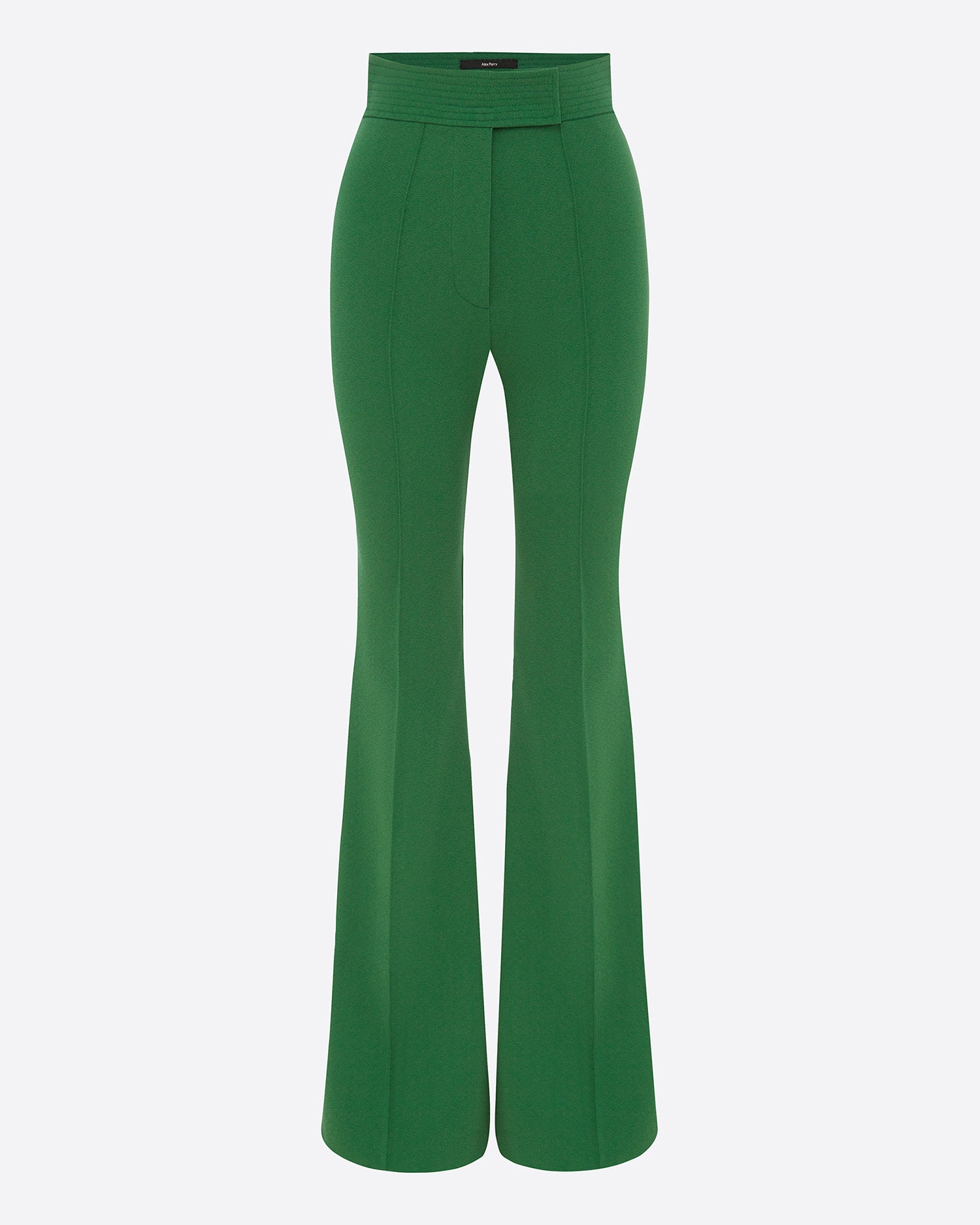 Flare Trouser in Stretch Crepe