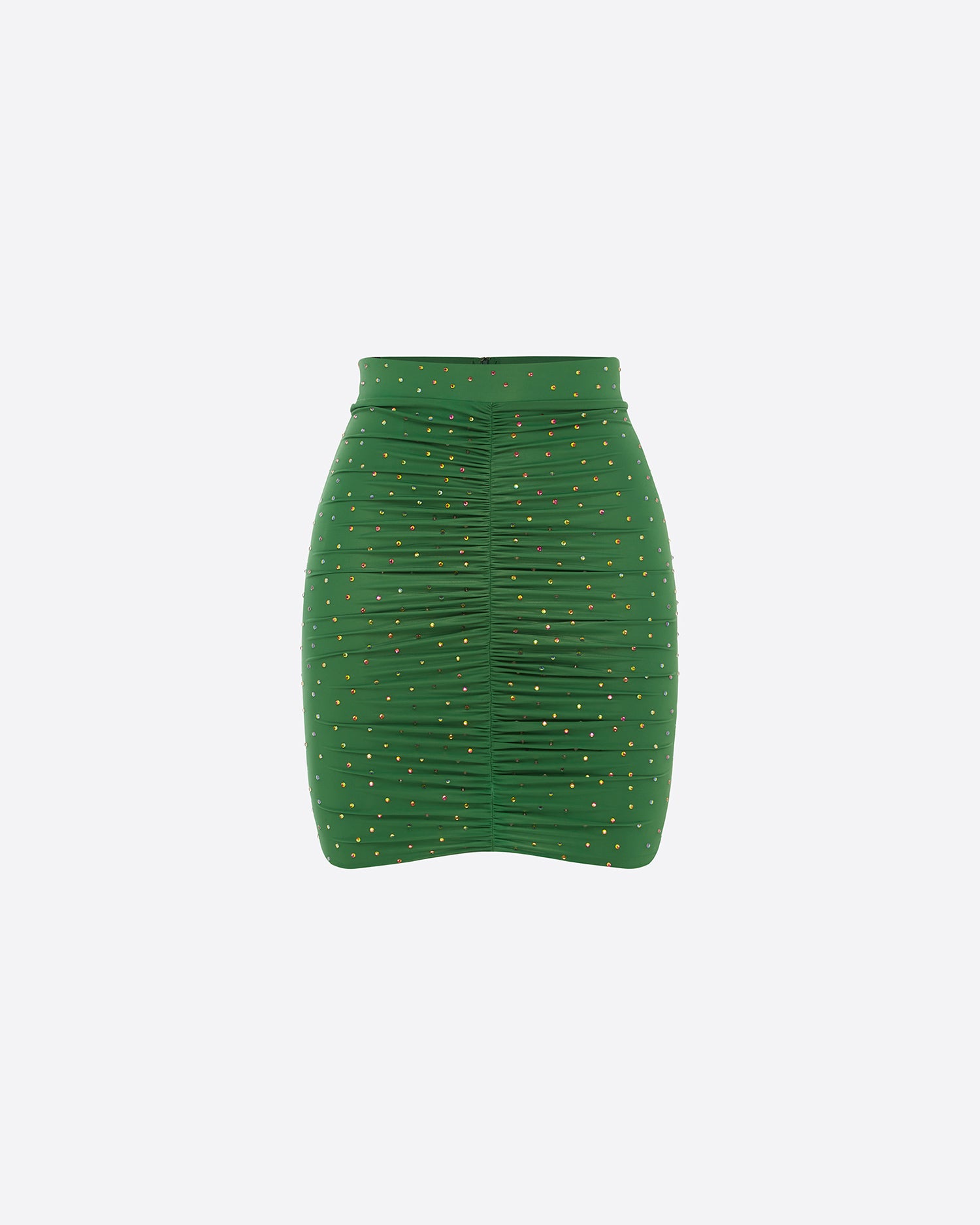 Ruched mini pencil skirt sales