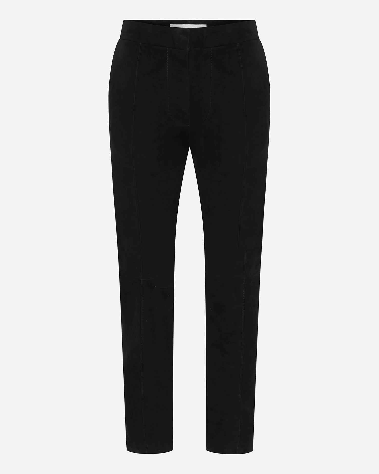 Crop Trouser in Suede