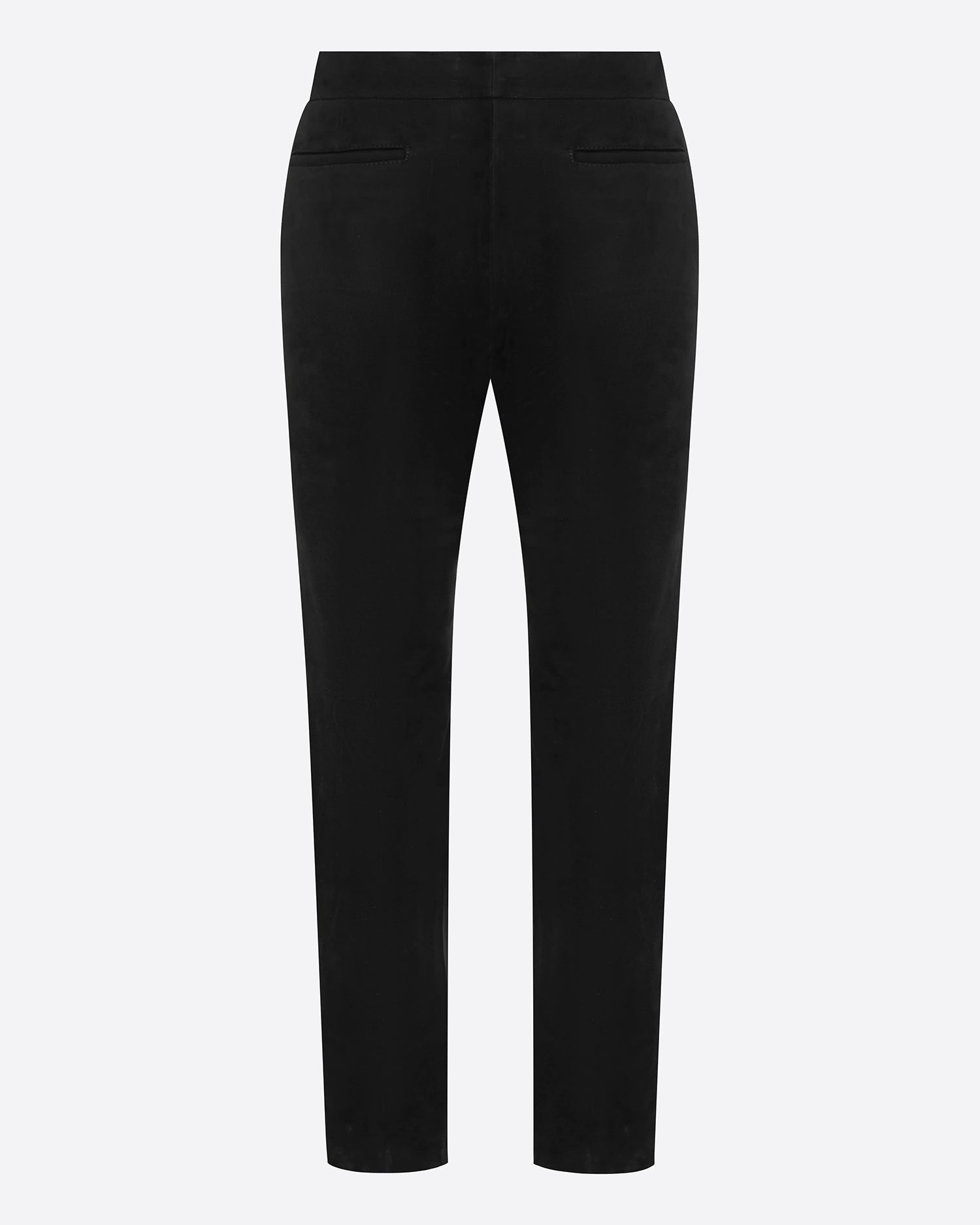 Crop Trouser in Suede