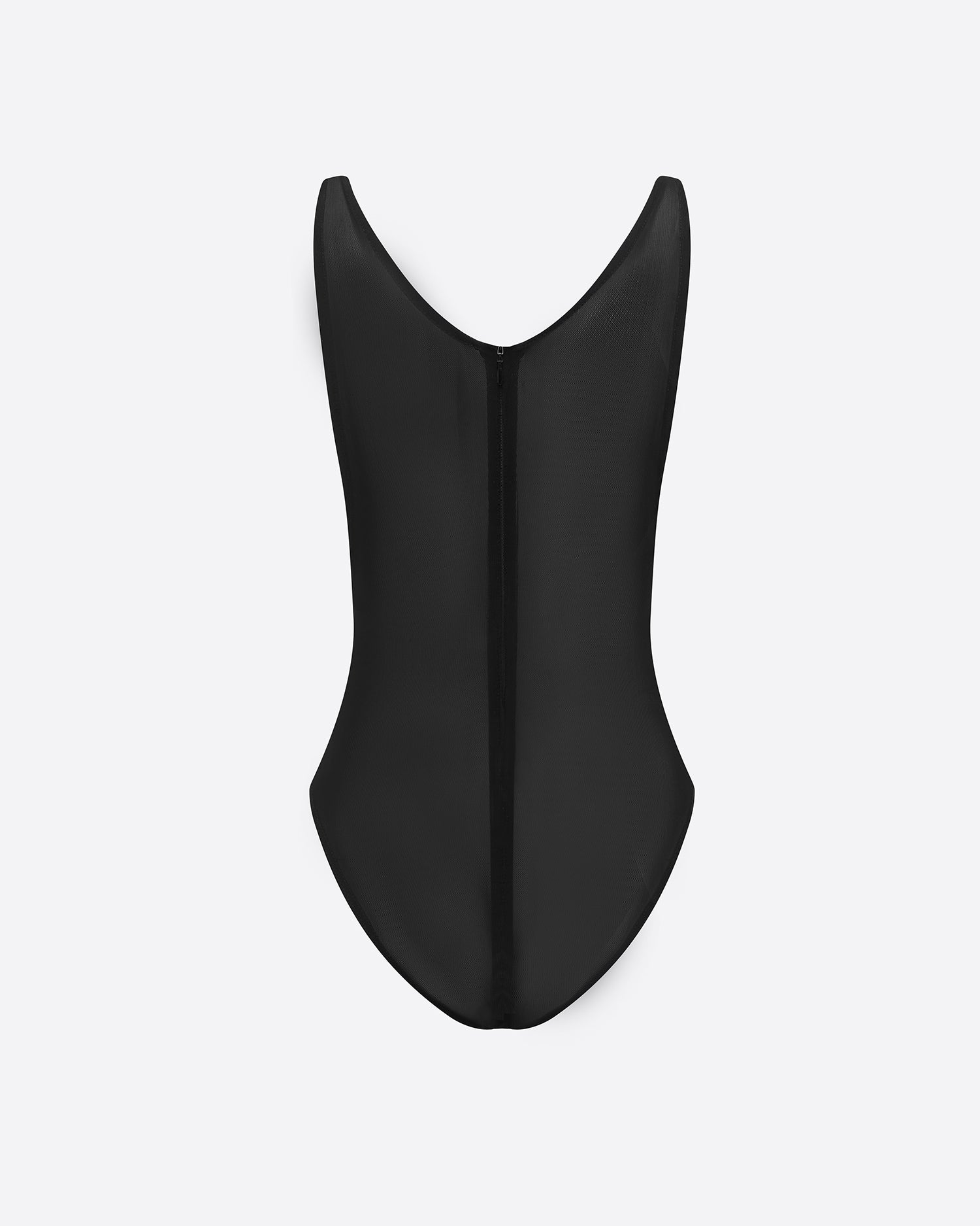 Singlet Bodysuit in Stretch Mesh